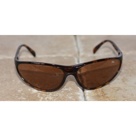 BOLLE Strand Sport Polarized Brown Tortoise Wrap Oval Sunglasses UNISEX - Picture 3 of 11